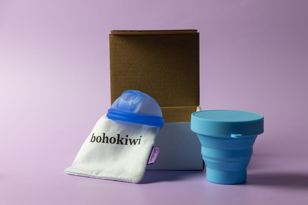 bohokiwi Menstrual Disc and Steriliser Set