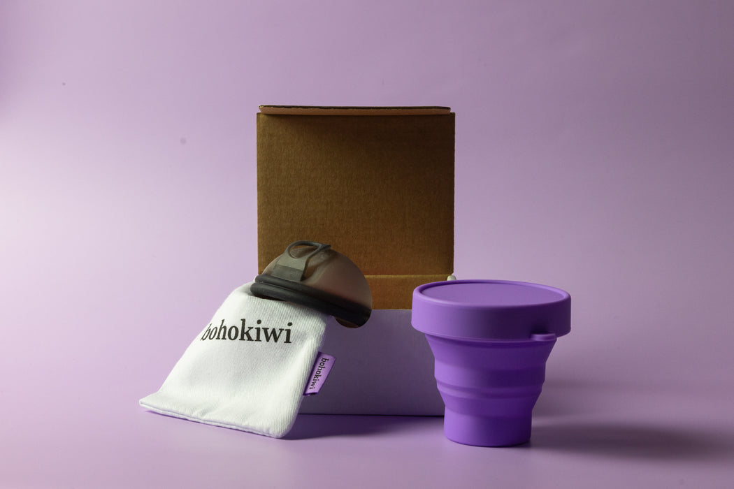 bohokiwi Menstrual Disc and Steriliser Set