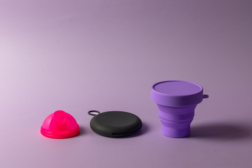 bohokiwi 月経ディスク、ディスクキャリアケース、滅菌器セット