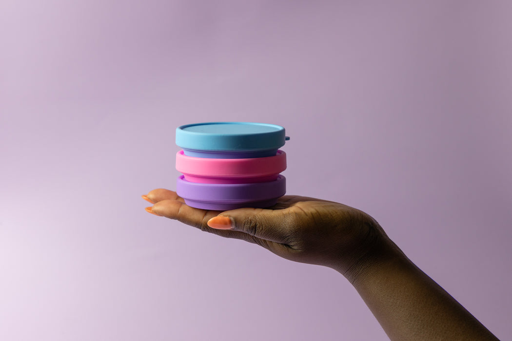 bohokiwi 月経ディスク、ディスクキャリアケース、滅菌器セット