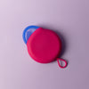 Bohokiwi Pink Case and Ocean Blue reusable menstrual disc
