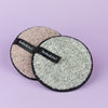 Dusky Pink and Grey bohokiwi reusable makeup remover pads