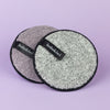 Mauve and Grey bohokiwi reusable makeup remover pads