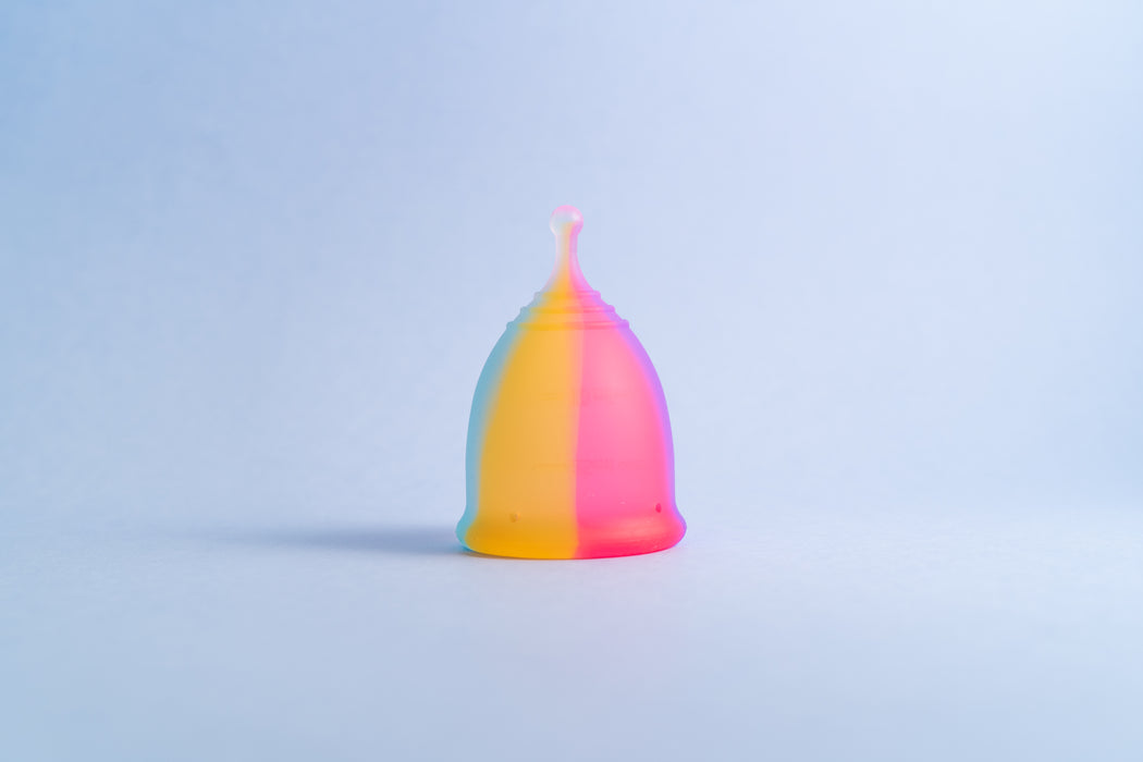 Bohokiwi Rainbow reusable menstrual cup
