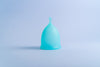 Bohokiwi Sapphire Blue reusable menstrual cup