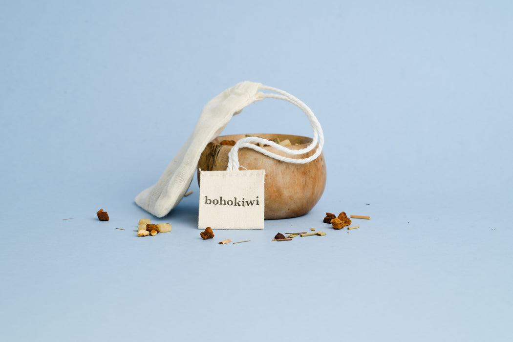 bohokiwi 再利用可能 未漂白 100% コットン ティーバッグ - 5 パック