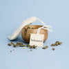 Loose-leaf raspberry leaf herbal tea